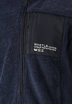 Whistler Fleece bestellen atmungsaktivem aus 20621104 Material in dunkelblau Sprocket 