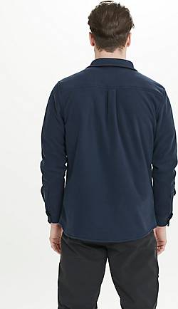 Whistler Fleecehemd Enzo in kuscheligem Design in dunkelblau bestellen -  20620401