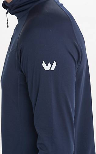 Whistler Funktions-Langarmshirt Baggio mit hochabschließendem Kragen in  blau bestellen - 20252302