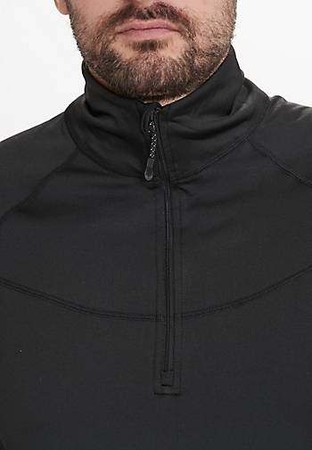 Whistler Funktions-Langarmshirt Baggio hochabschließendem in mit bestellen schwarz Kragen - 20252301