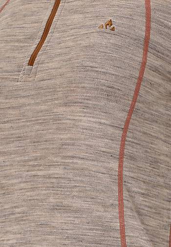 Whistler Funktions-Langarmshirt Candee mit hellgrau - 28236202 Reißverschluss in bestellen praktischem