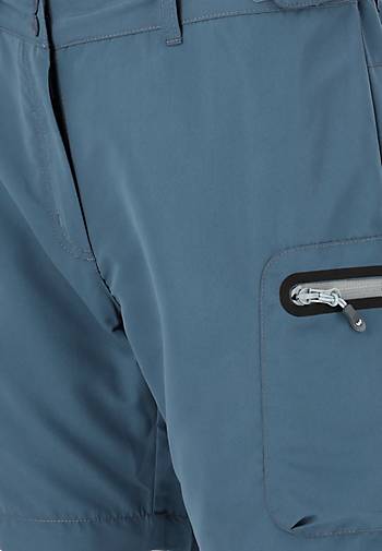 Whistler Reißverschlusstaschen Shorts blau - praktischen in mit Stian bestellen 12790403