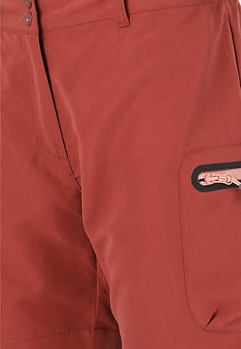 Whistler Shorts Stian mit praktischen Reißverschlusstaschen - bordeaux in bestellen 12790401