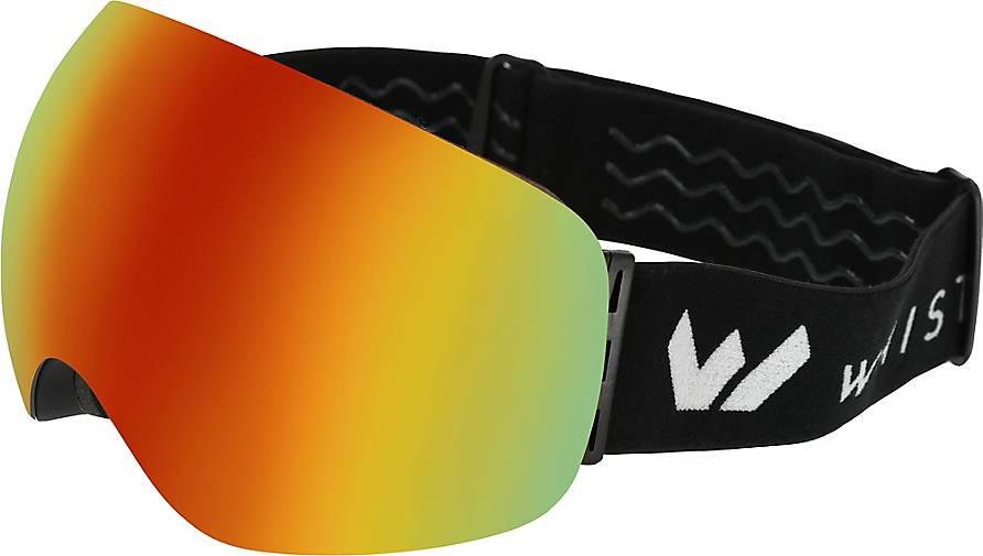praktischer mit WS6100 28938502 bestellen in Whistler Anti-Fog-Beschichtung gelb Skibrille schwarz/ -