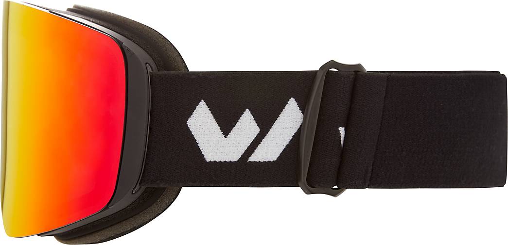 Whistler Skibrille mit Gläsern 29228001 WS7100 in schwarz austauschbaren bestellen 