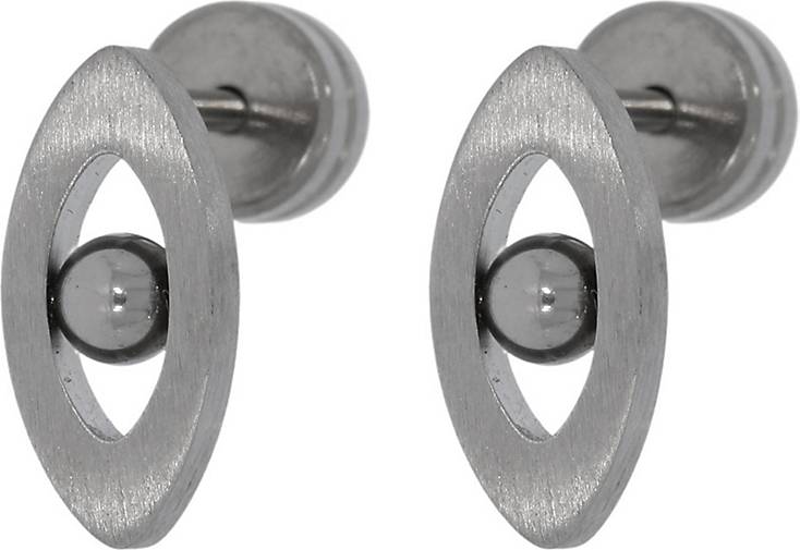 XEN Ohrstecker "Designelement mit Edelstahlkugel" XEN Ohrstecker "Designelement mit Edelstahlkugel"