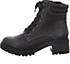 Xti BLACK PU LADIES ANKLE BOOTS .,black