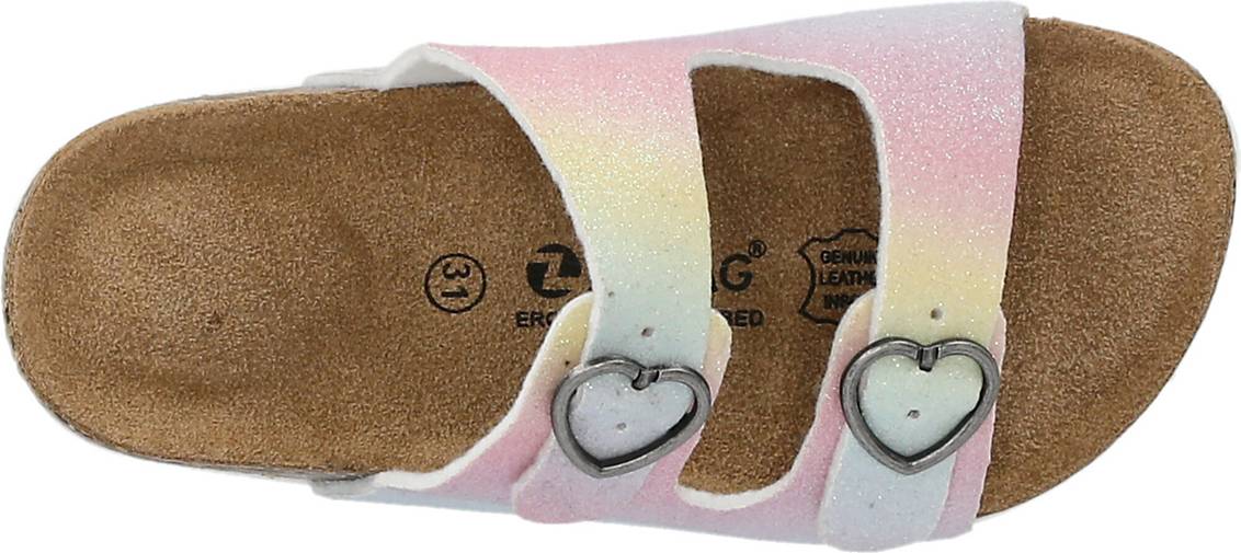 Sandale aus bestellen bunt ZIGZAG in Messina - hochwertigen 17180102 Naturmaterialien