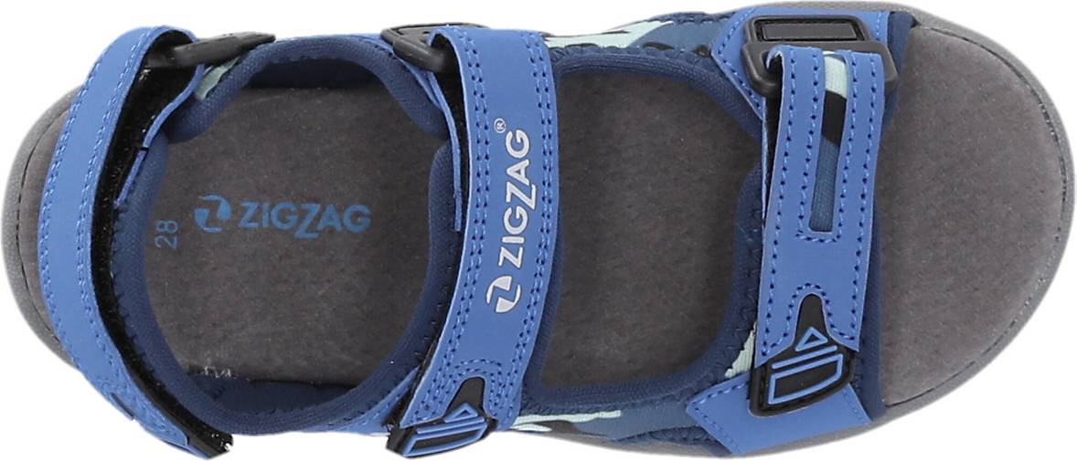 Klettverschluss bestellen - mit 15334403 Sandale praktischem in ZIGZAG blau Tanaka