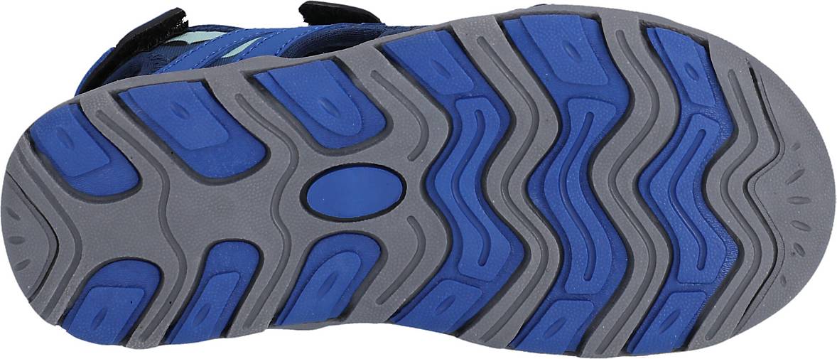 bestellen in praktischem Sandale 15334403 Klettverschluss ZIGZAG - mit blau Tanaka