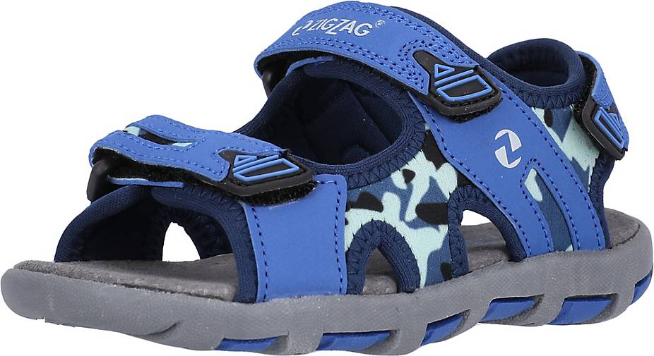praktischem in Sandale mit - Klettverschluss bestellen Tanaka ZIGZAG blau 15334403