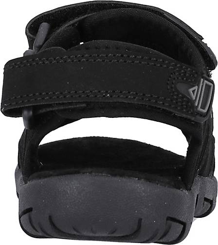 Sandale in schwarz mit - 15334402 Klettverschluss praktischem ZIGZAG bestellen Tanaka