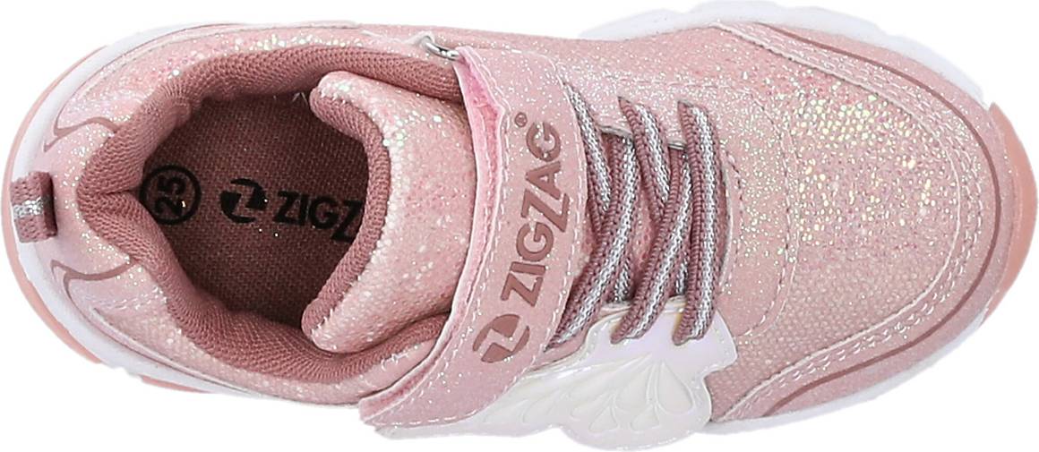 Sneaker Glitzer-Design rosa im in Auhen ZIGZAG bestellen 14840801 trendigen -