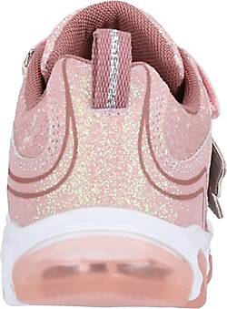 14840801 rosa bestellen Auhen Sneaker trendigen Glitzer-Design in ZIGZAG - im