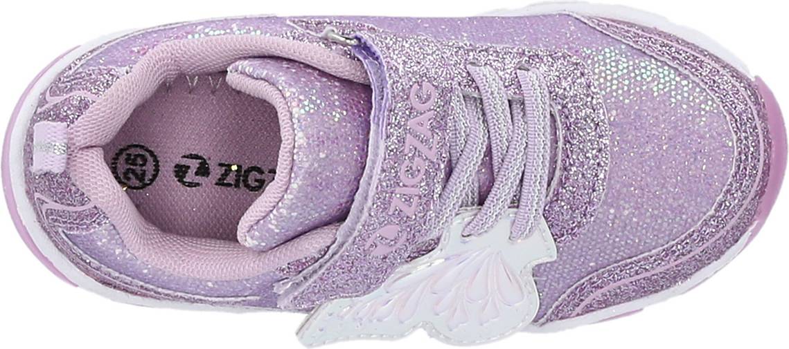 Sneaker trendigen ZIGZAG im 14840802 bestellen violett Auhen in - Glitzer-Design