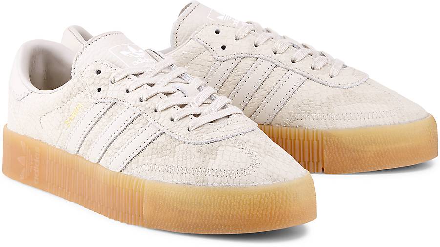 Adidas Originals Samba Rose Sneakers In Tan With Gum Sole | lupon.gov.ph