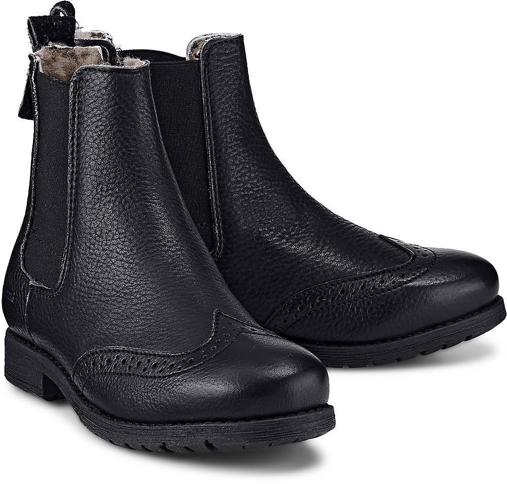 bisgaard, Chelsea-Boots in schwarz, Stiefel für Jungen