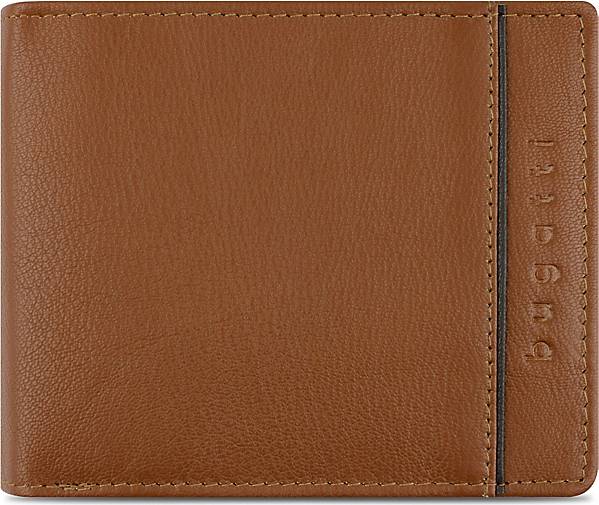 bugatti Banda Geldbörse RFID Schutz Leder 11 cm in hellbraun bestellen -  12677803