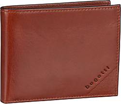 bugatti, Geldbörse Nobile Horizontal Wallet With Flap in hellbraun, Geldbörsen für Herren