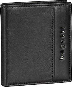 bugatti, Geldbörse Nome Vertical Wallet Small in schwarz, Geldbörsen für Herren