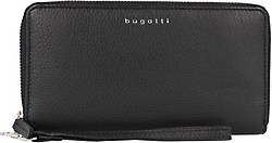 bugatti, Lady Top Geldbörse Leder 19 Cm in schwarz, Geldbörsen für Damen