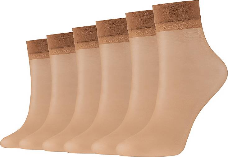 camano Feinstrumpfsöckchen Everyday 20 DEN im praktischen 6er Pack