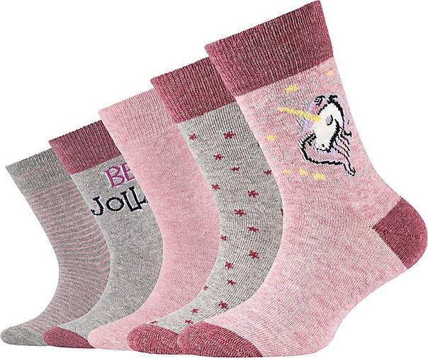 camano Kinder Socken im 5er Pack Aus Bio Baumwolle gefertigt