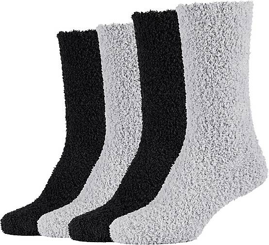 Bis zu 10 % Rabatt-Gutschein camano Socken 4er in Pack 27159102 bestellen schwarz 