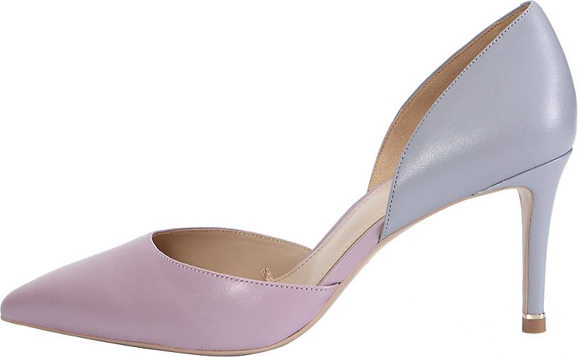 mauve high heels