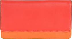 mywalit, Geldbörse Leder 17 Cm in orange, Geldbörsen für Damen