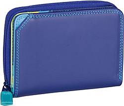 mywalit, Geldbörse Small Wallet W/zip Around Purse in mittelblau, Geldbörsen für Damen
