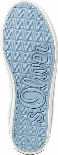 s oliver sneaker hellblau