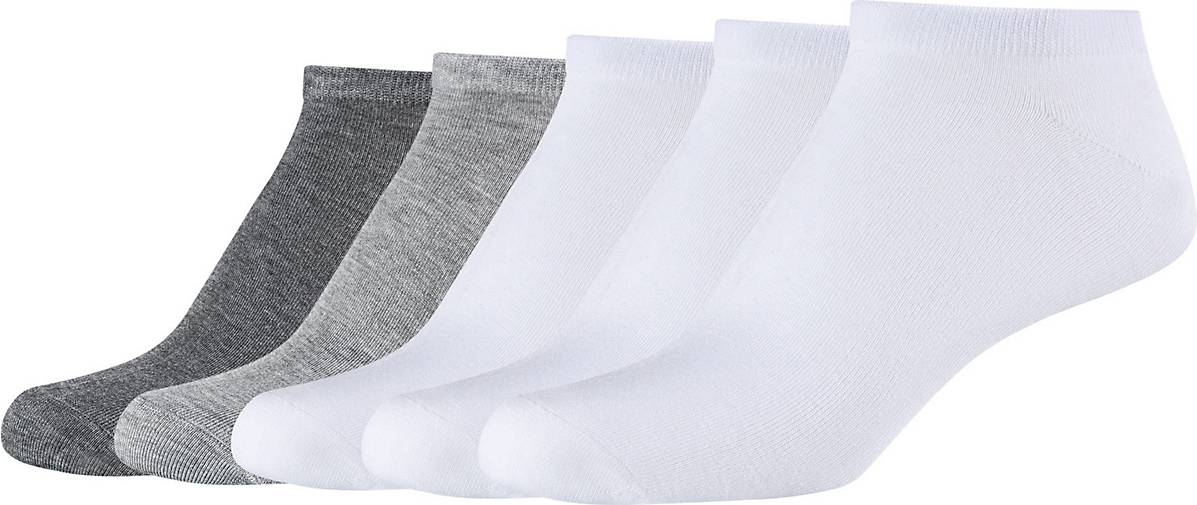 s.Oliver Sneakersocken 5er-Pack Silky Touch mit verstärkter Ferse s.Oliver Sneakersocken 5er-Pack Silky Touch mit verstärkter Ferse