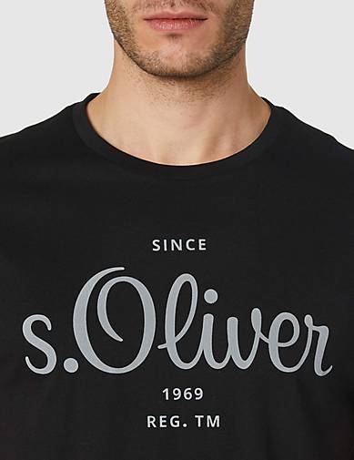 s.Oliver T-Shirts in schwarz bestellen - 75243501