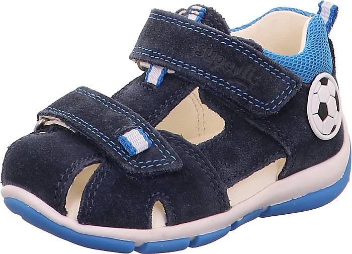 Superfit Freddy Kinder Jungen Lauflernsandale Lauflernschuh Veloursleder Schuhe 