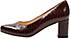 usha BLACK LABEL Leder Pumps in Kroko-Optik